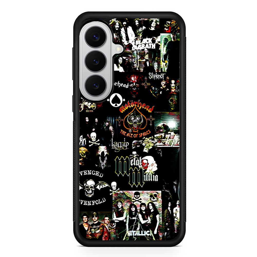 Heavy Metal Band Collection Samsung Galaxy S26 Case | Protective Rubber Cover