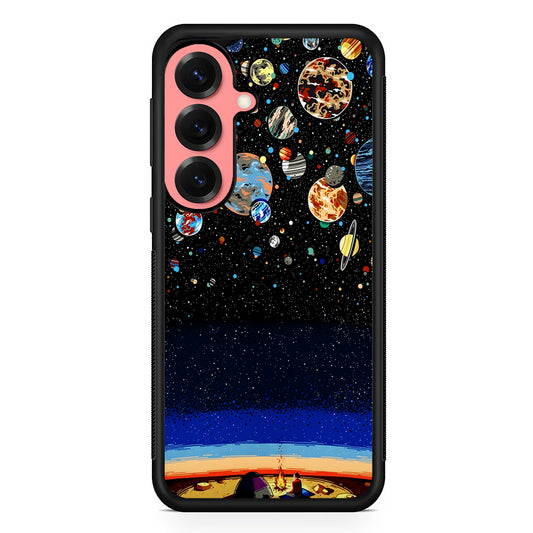 Star Night Camping Samsung Galaxy S25 Case | Protective Case for Samsung Galaxy S25