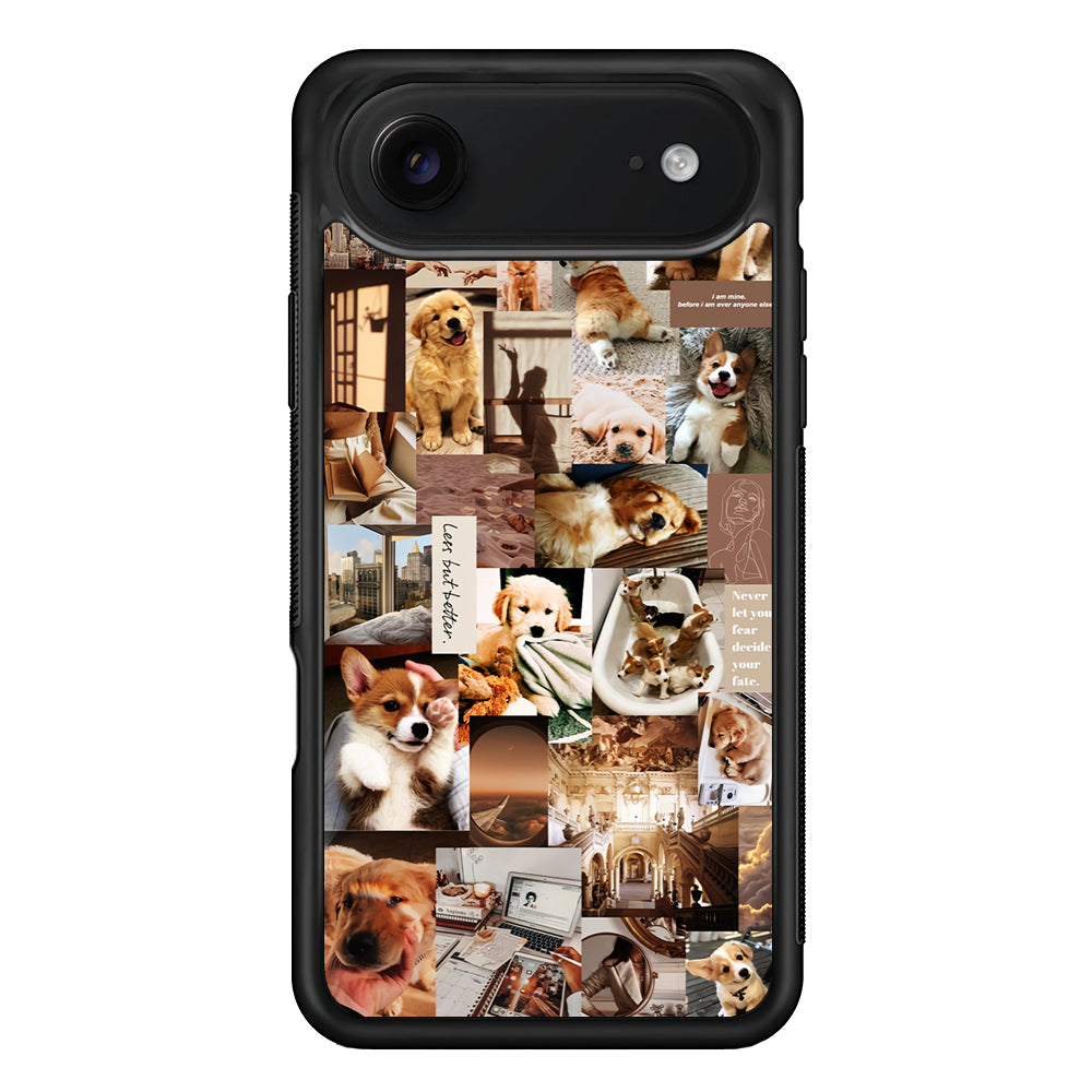 Cute Puppy Dog Aesthetic iPhone 17 Air Case | Protective Case for iPhone 17 Air