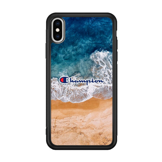 Champion Beach iPhone Xs Max Case | Slim Rubber Case for iPhone Xs Max