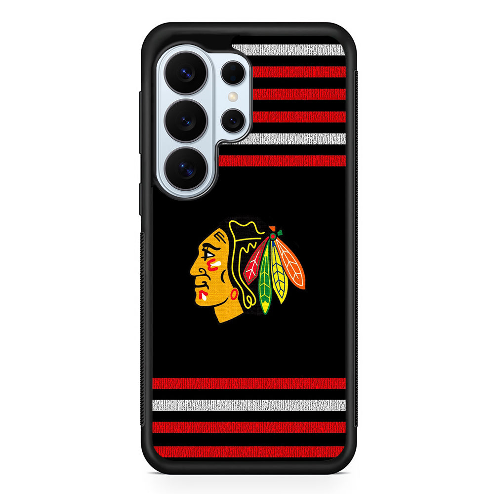 Chicago Blackhawks Logo Samsung Galaxy S26 Ultra Case | Protective Phone Cover