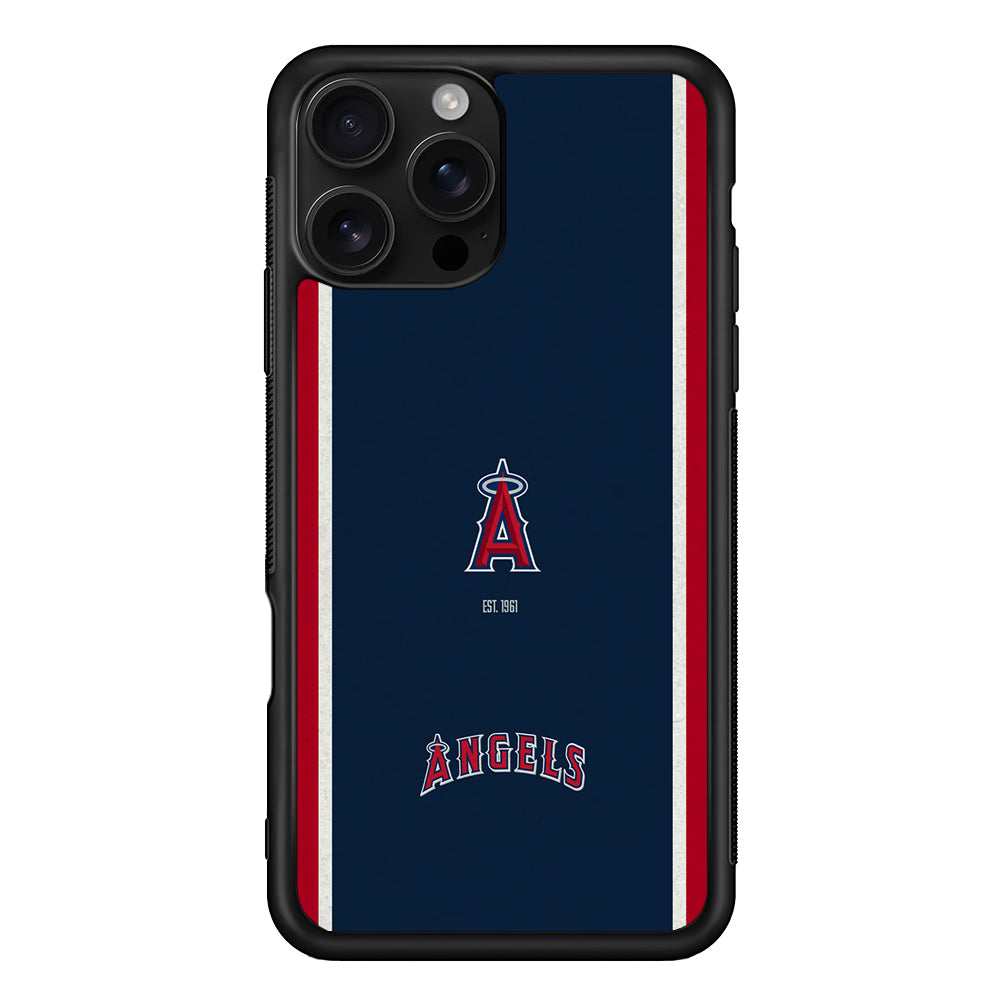 Los Angeles Angels Logo iPhone 16 Pro Case | Durable Protective Case for iPhone 16 Pro
