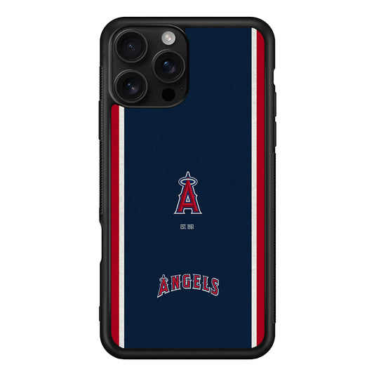 Los Angeles Angels Logo iPhone 16 Pro Case | Durable Protective Case for iPhone 16 Pro