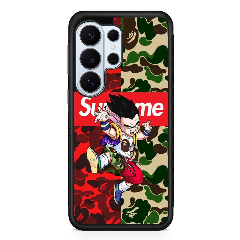 Bape Dragon Ball Supreme Camo Samsung Galaxy S26 Ultra Case | Protective Phone Cover