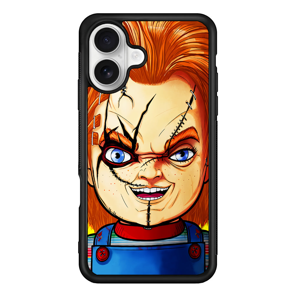 Chucky Child’S Doll iPhone 16 Plus Case | Durable Protective Rubber Cover