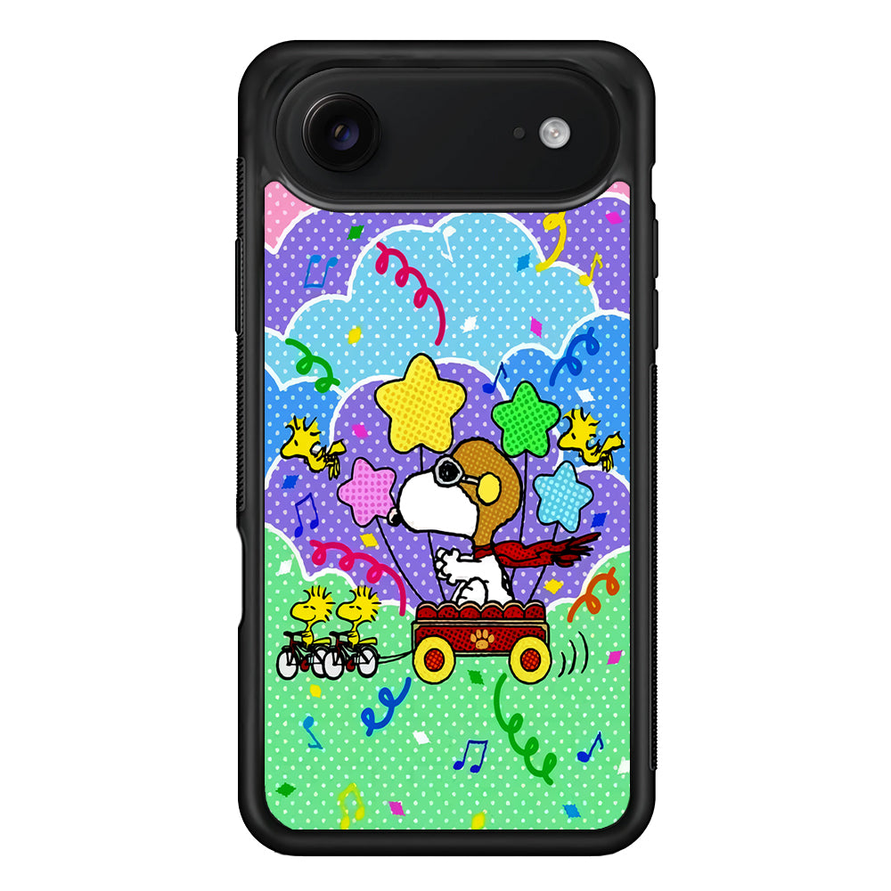 Woodstock Pulled Snoopy iPhone 17 Air Case | Protective Case for iPhone 17 Air