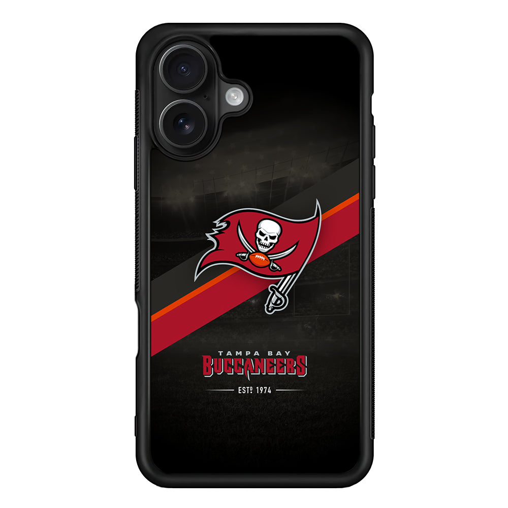 Tampa Bay Buccaneers Logo iPhone 16 Case - Oxvistore