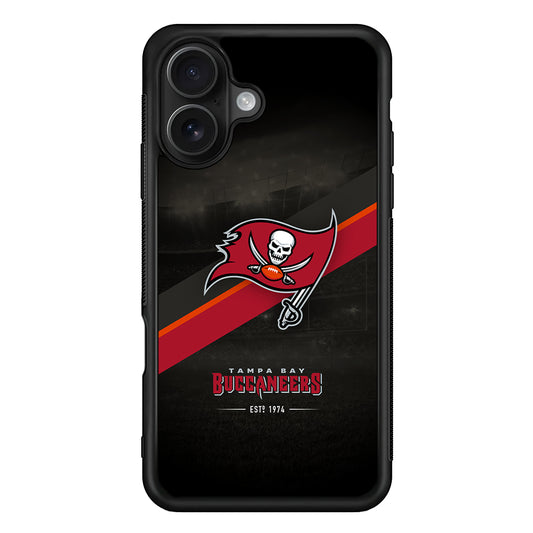 Tampa Bay Buccaneers Logo iPhone 16 Case - Oxvistore