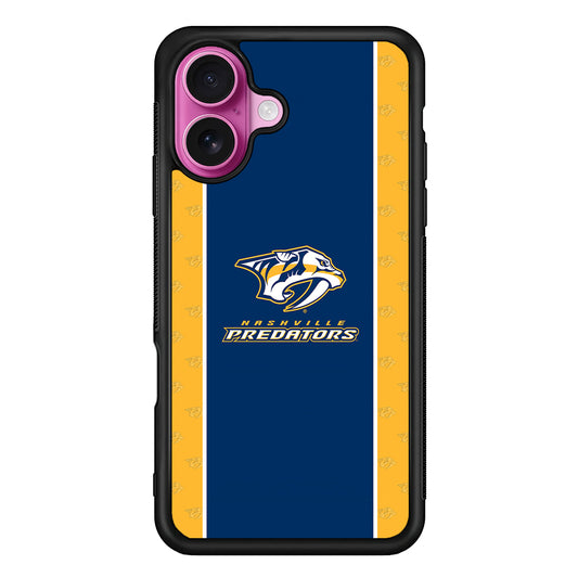 Nashville Predators Logo iPhone 17 Case | Slim Protective Rubber Phone Cover