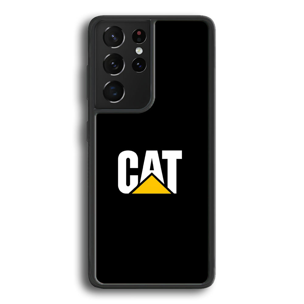 Caterpillar Heavy Equipment Samsung Galaxy S23 Ultra Case | Slim Rubber Case for Samsung Galaxy S23 Ultra