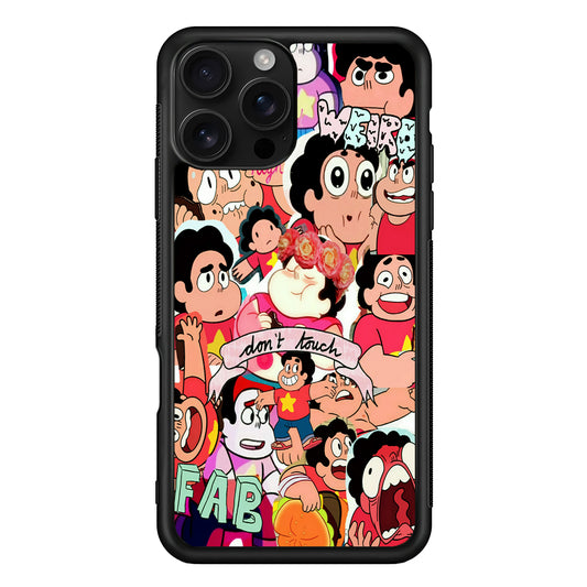 Steven Universe Collection Cartoon iPhone 16 Pro Case | Durable Protective Case for iPhone 16 Pro