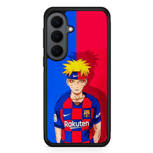 Naruto Barcelona Fc Jersey Samsung Galaxy S26 Plus Case | Slim Rubber Case for Samsung Galaxy S26 Plus