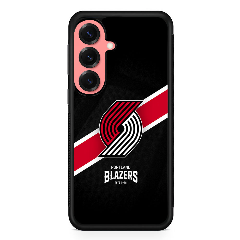 Portland Trail Blazers Logo Samsung Galaxy S25 Case | Protective Case for Samsung Galaxy S25