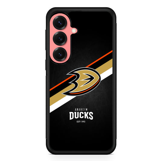 Anaheim Ducks Logo Samsung Galaxy S25 Case | Protective Case for Samsung Galaxy S25