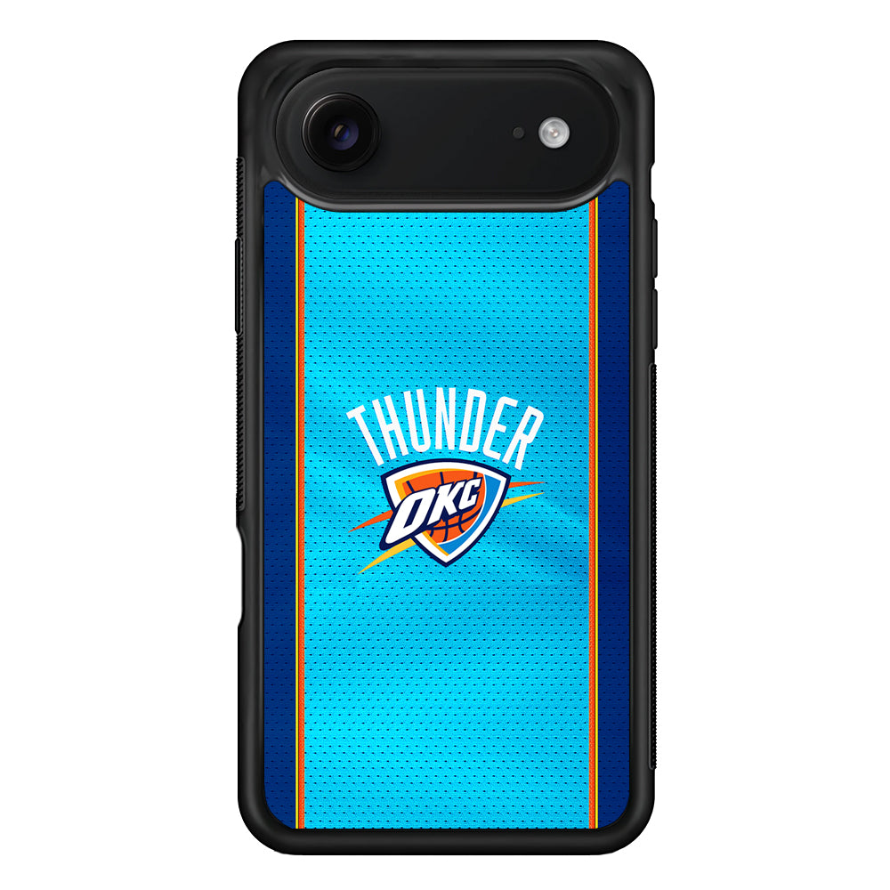 Oklahoma City Thunder Pattern iPhone 17 Air Case | Protective Case for iPhone 17 Air