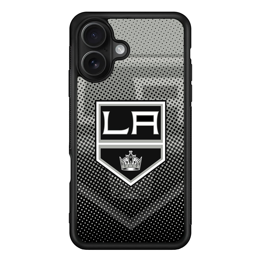 Los Angeles Kings Dot iPhone 16 Case - Oxvistore