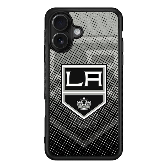 Los Angeles Kings Dot iPhone 16 Case - Oxvistore