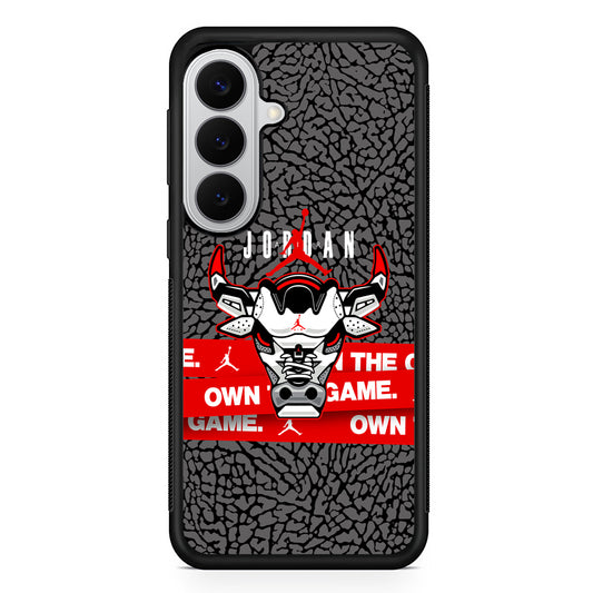 Air Jordan The Bull Head Samsung Galaxy S26 Case | Slim Samsung Galaxy S26 Rubber Case