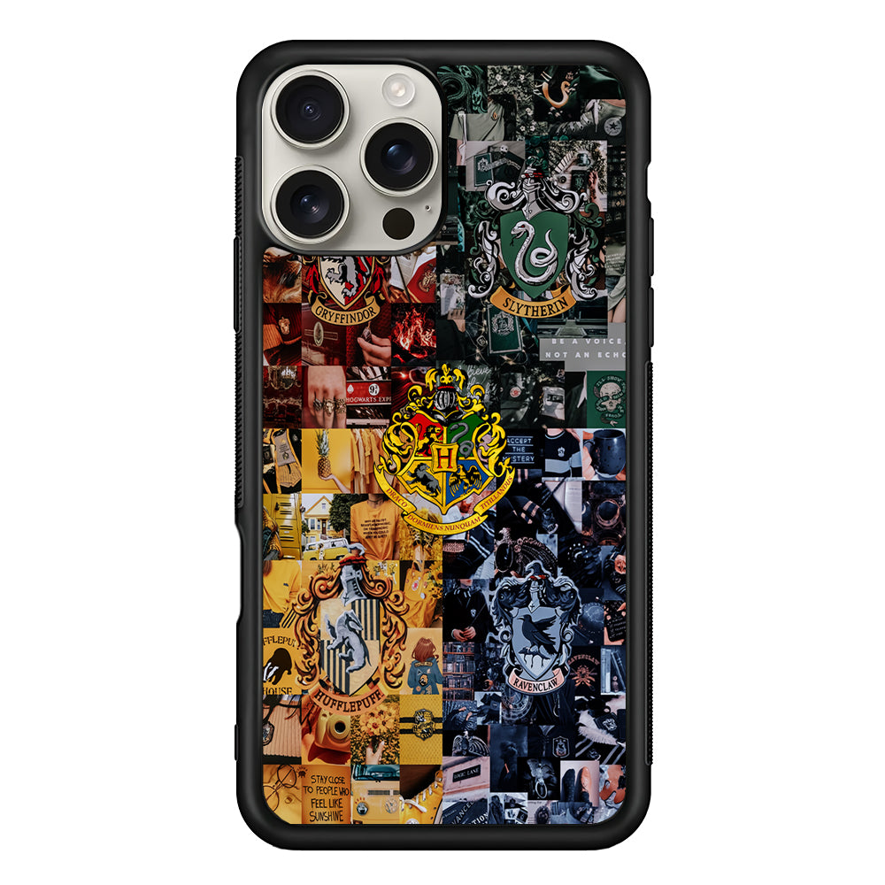 Harry Potter Hogwarts Houses iPhone 16 Pro Max Case | Stylish Protective Case for iPhone 16 Pro Max