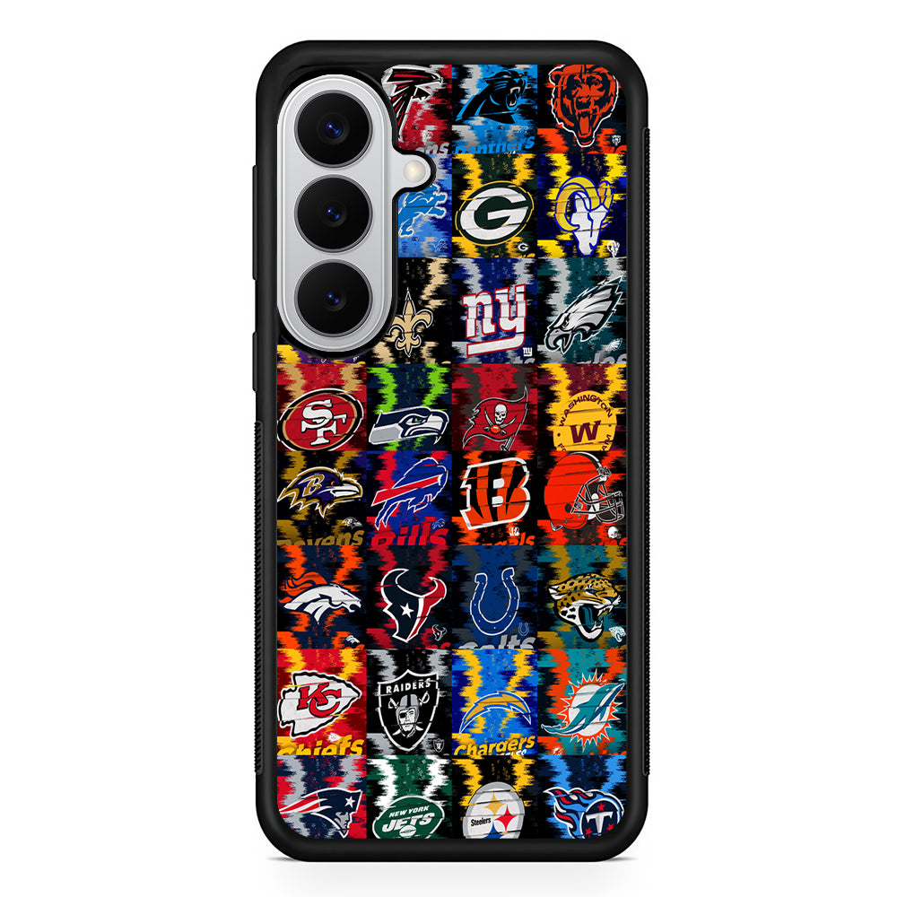 NFL Teams Collection Samsung Galaxy S26 Case | Protective Rubber Cover