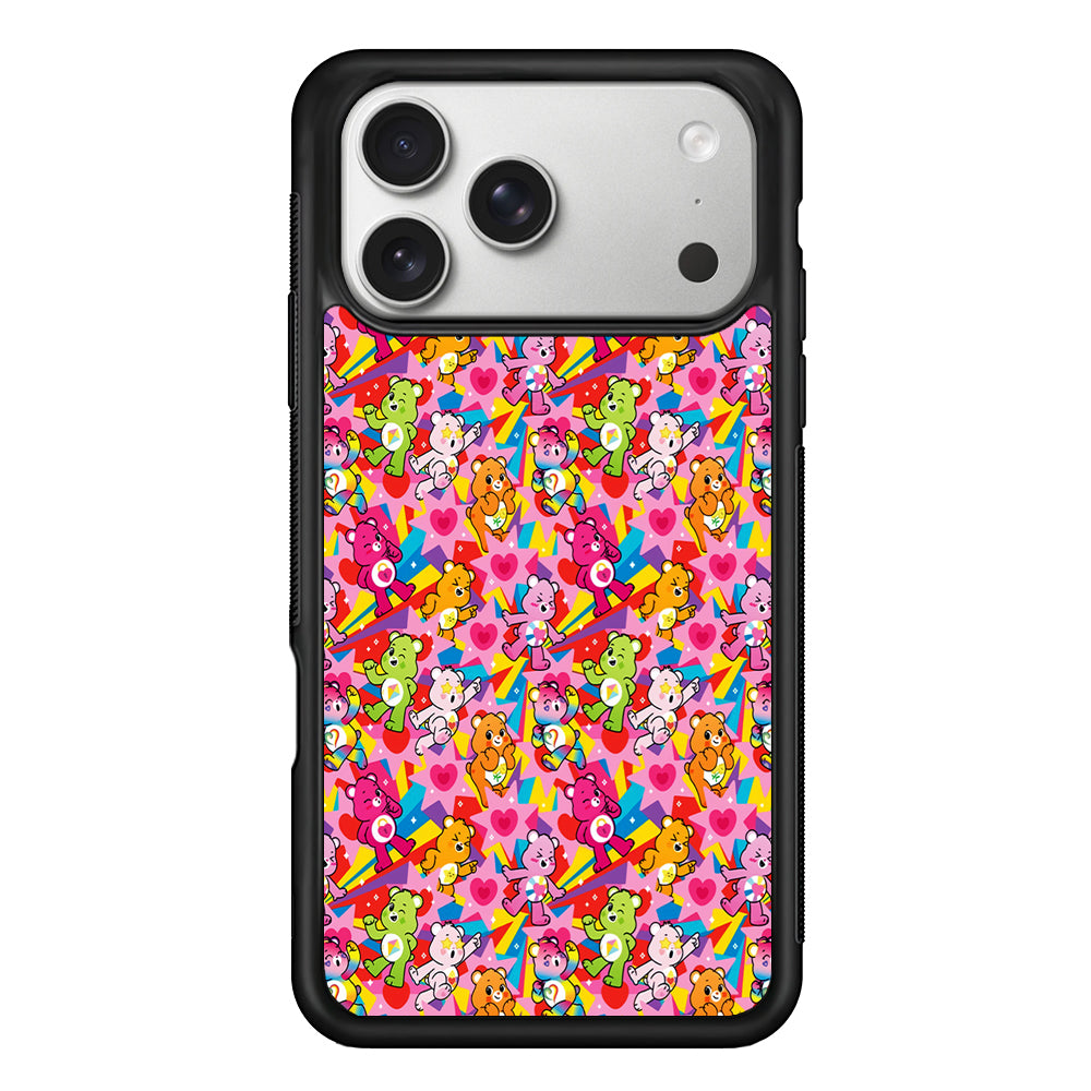 Care Bears Fullcolor Rainbow iPhone 17 Pro Case | Slim Rubber Case for iPhone 17 Pro