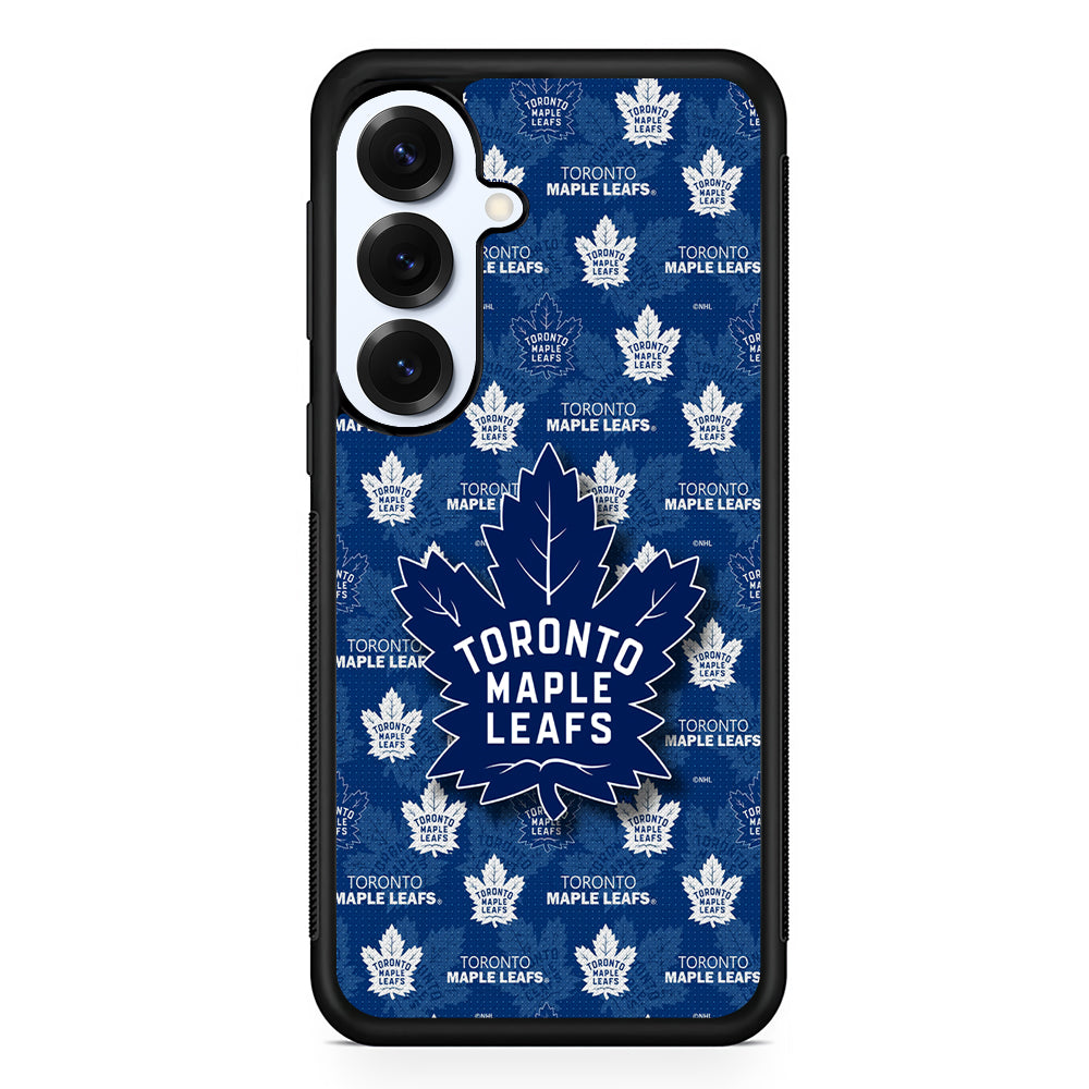 Toronto Maple Leafs Pattern Samsung Galaxy S25 Plus Case | Slim Rubber Cover for Samsung Galaxy S25 Plus