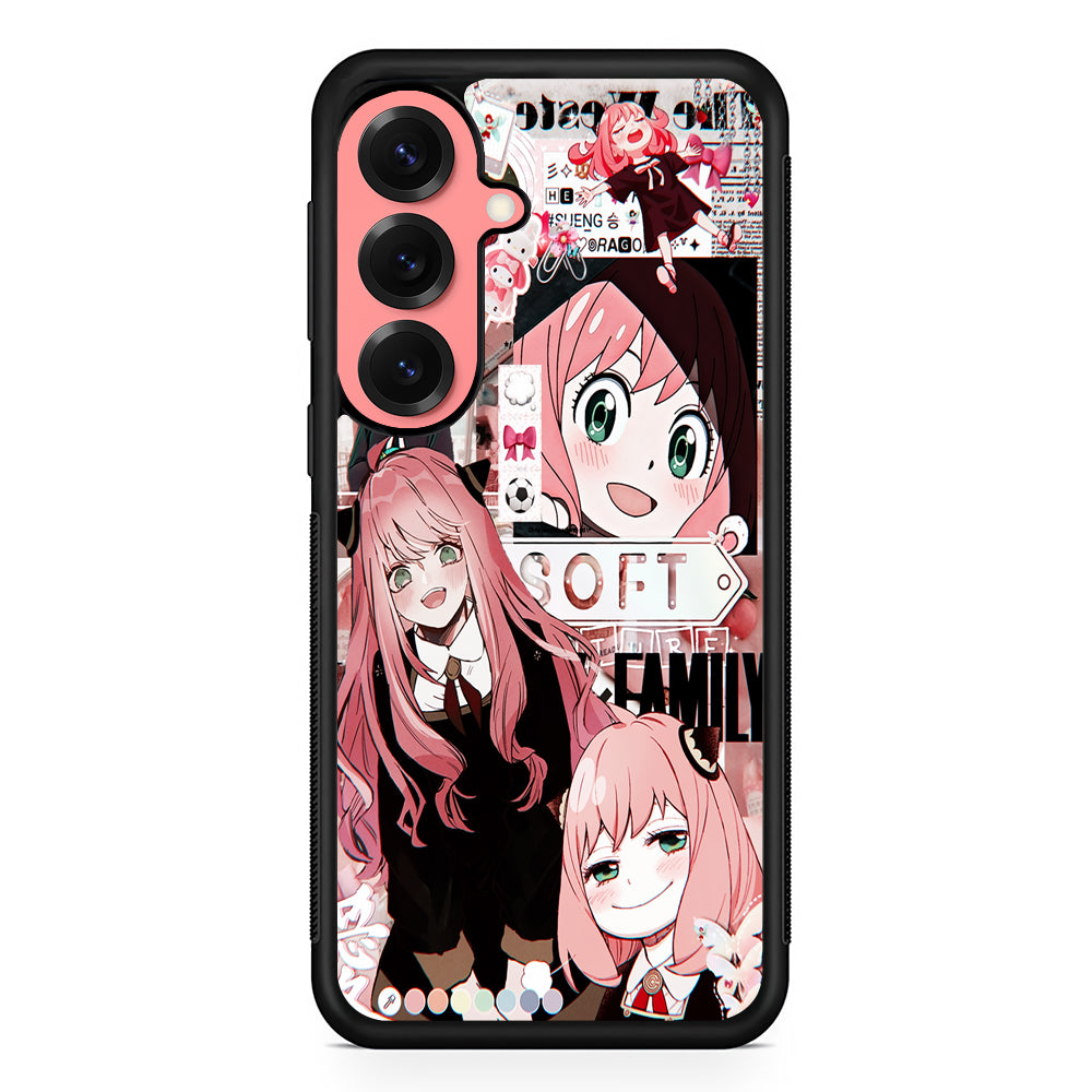 Anya Forger Aesthetic Samsung Galaxy S25 Case | Protective Case for Samsung Galaxy S25