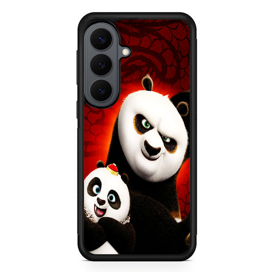 Kung Fu Panda With Baby Po Samsung Galaxy S26 Plus Case | Slim Rubber Case for Samsung Galaxy S26 Plus