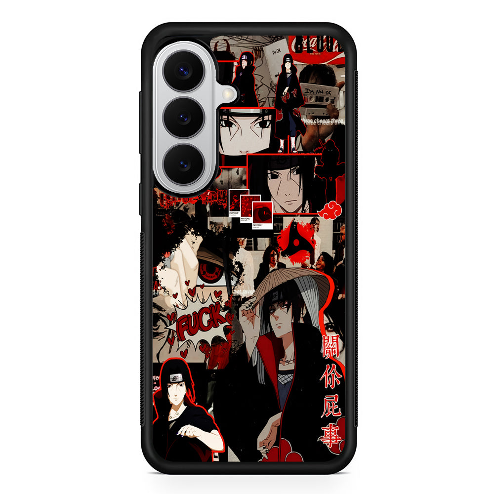 Itachi Uchiha Akatsuki Aesthetic Samsung Galaxy S26 Case | Protective Rubber Cover