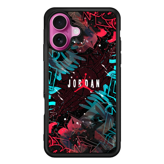 Air Jordan Beauty of Street Art iPhone 17 Case - Slim Rubber Case for iPhone 17