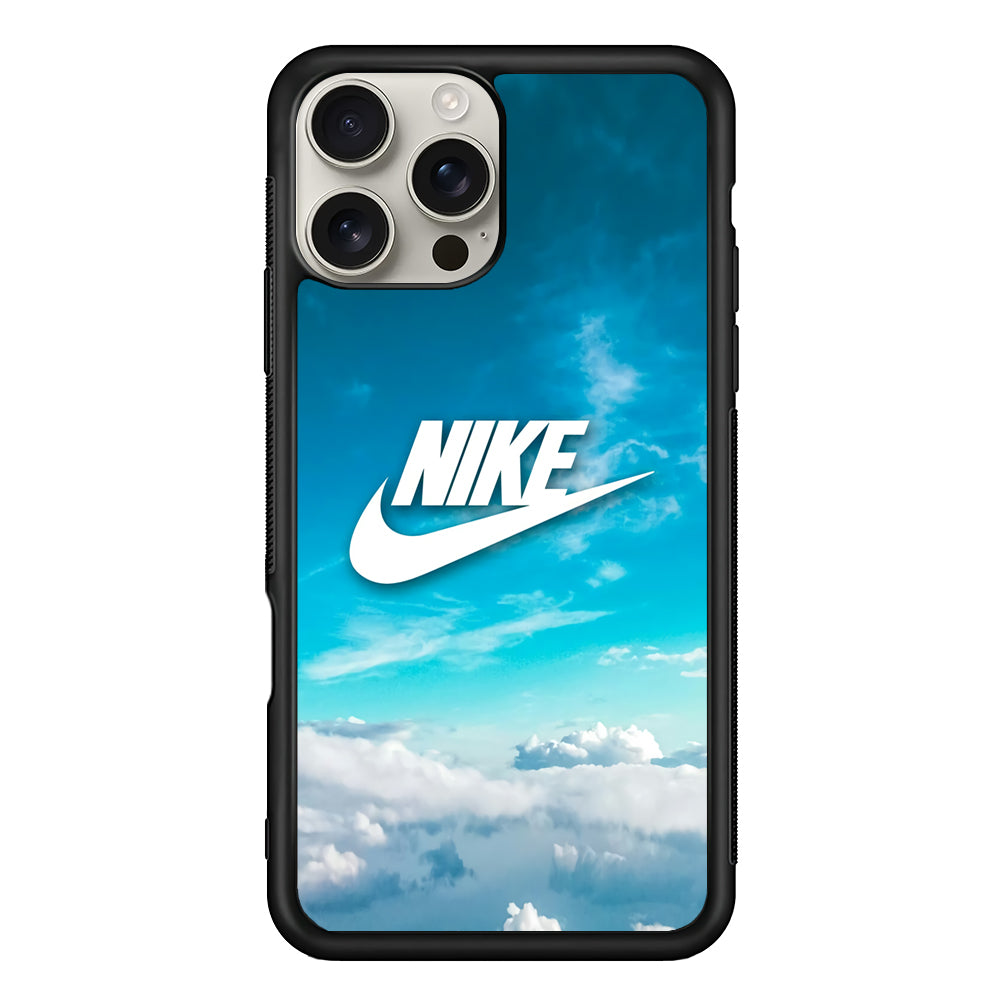 Nike Bluish Cloudy iPhone 16 Pro Max Case | Durable Everyday Protective Cover