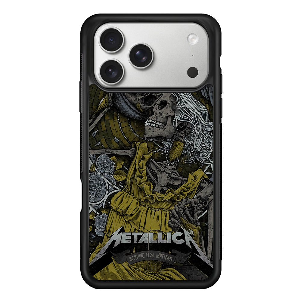 Metallica Nothing Else Matters iPhone 17 Pro Case | Slim Rubber Case for iPhone 17 Pro
