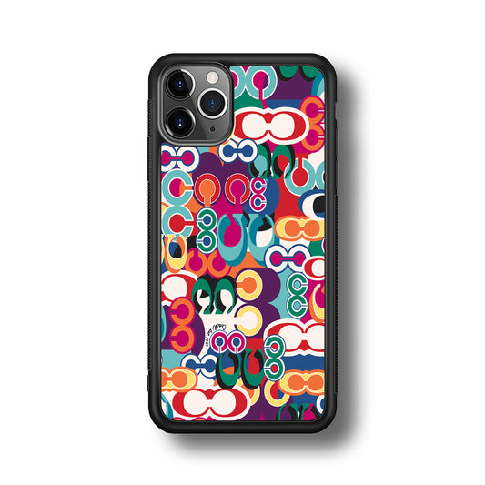 Coach Colorful iPhone 11 Pro Max Case | Slim Rubber Case for iPhone 11 Pro Max
