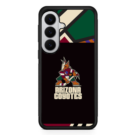 Arizona Coyotes Logo Samsung Galaxy S26 Case | Protective Rubber Cover