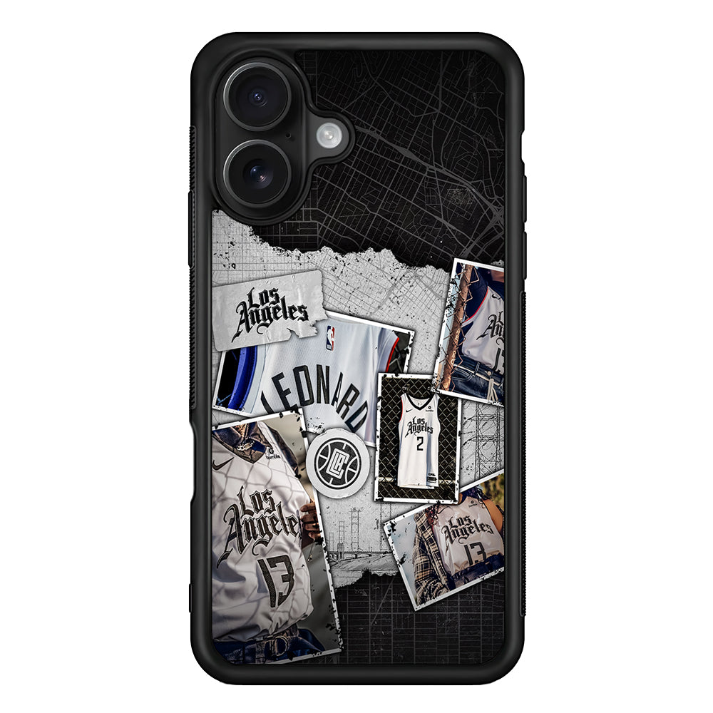LA Clippers Jersey iPhone 16 Case - Oxvistore