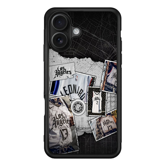 LA Clippers Jersey iPhone 16 Case - Oxvistore