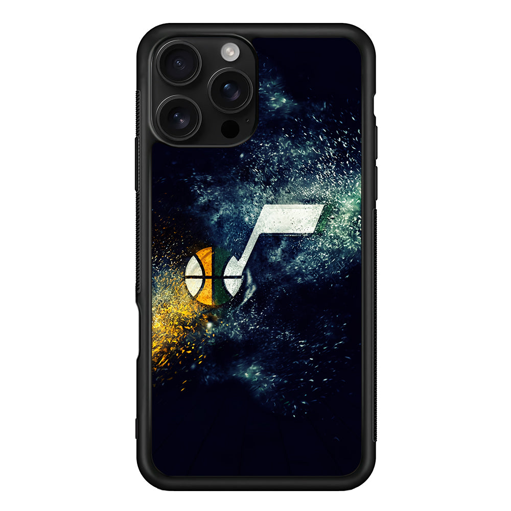 Utah Jazz Art iPhone 16 Pro Case | Durable Protective Case for iPhone 16 Pro