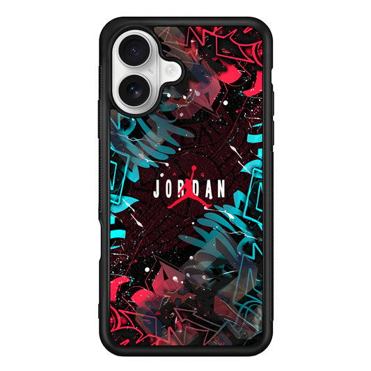 Air Jordan Beauty of Street Art iPhone 16 Plus Case – Slim Fit Protective Phone Case