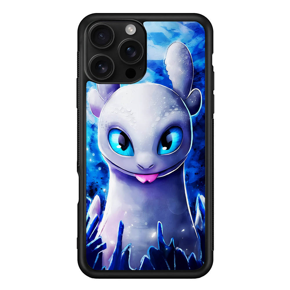 Light Fury How To Train Your Dragon iPhone 16 Pro Case | Durable Protective Case for iPhone 16 Pro