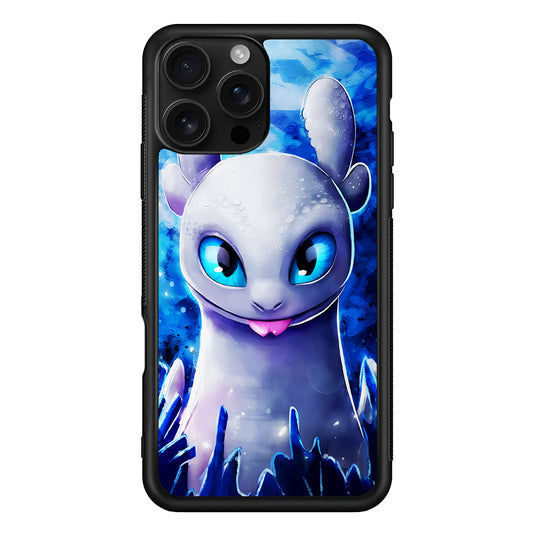 Light Fury How To Train Your Dragon iPhone 16 Pro Case | Durable Protective Case for iPhone 16 Pro
