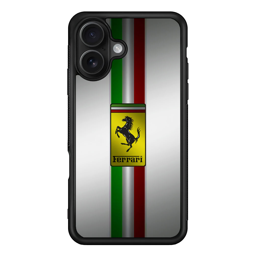 Ferrari Italiano Touch iPhone 16 Case - Oxvistore