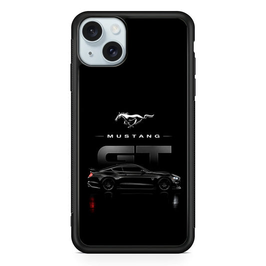 Ford Mustang GT Midnight iPhone 14 Case | Slim Rubber Case for iPhone 14