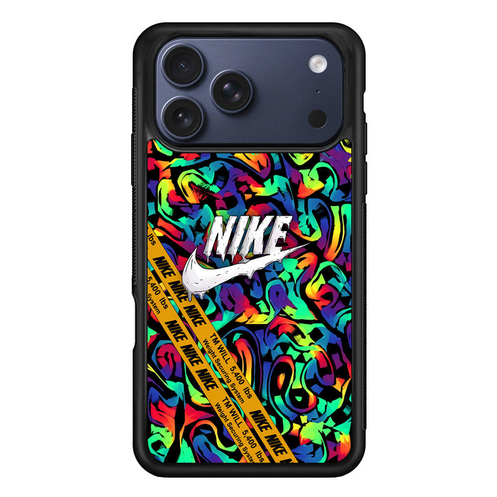 Nike Brushing The Canvas iPhone 17 Pro Max Case | Durable Rubber Case for iPhone 17 Pro Max
