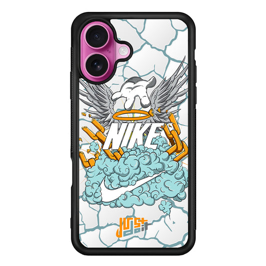 Nike Flying To The Paradise iPhone 17 Case - Slim Rubber Case for iPhone 17