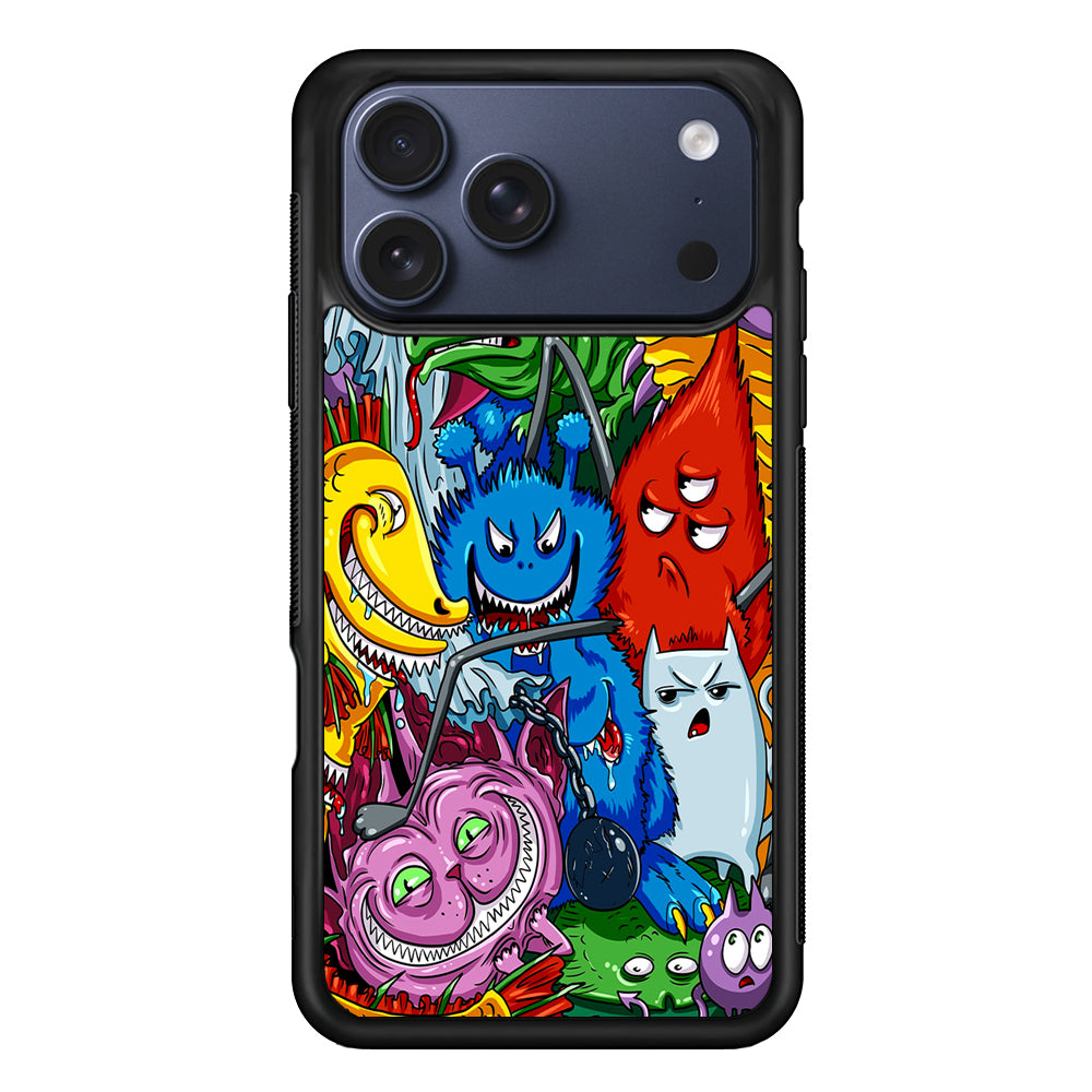 Monster Graffiti Character iPhone 17 Pro Max Case | Slim Protective Cover for iPhone 17 Pro Max