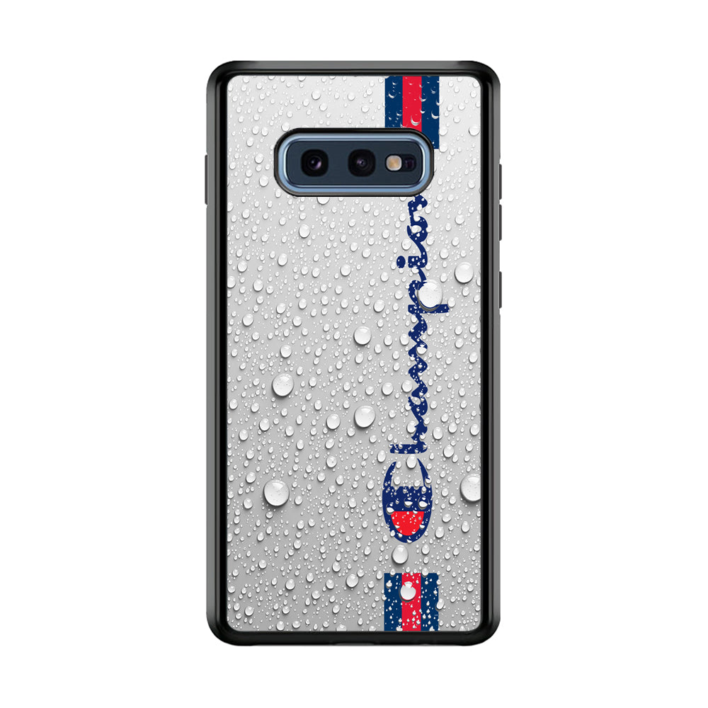 Champion Water Sphere Samsung Galaxy S10E Case | Slim Rubber Case for Samsung Galaxy S10E