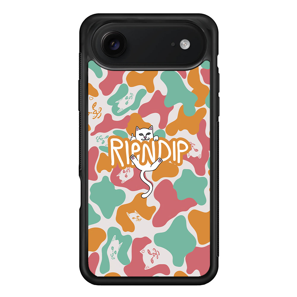Rip N Dip Colorfull Camo iPhone 17 Air Case | Slim Rubber Case for iPhone 17 Air