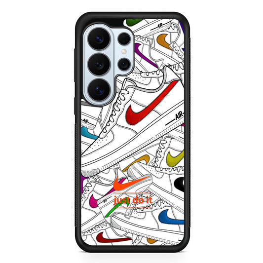 Nike Air White Shoes Pile Samsung Galaxy S26 Ultra Case | Protective Phone Cover