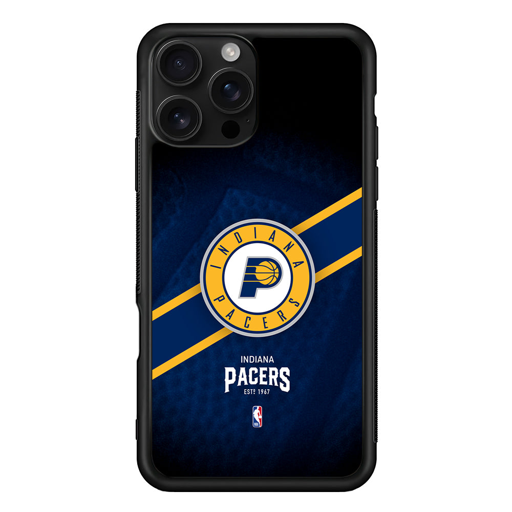 Indiana Pacers Logo iPhone 16 Pro Case | Durable Protective Case for iPhone 16 Pro