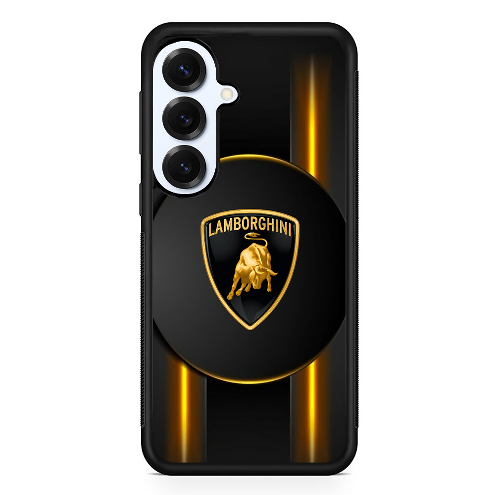 Lamborghini Light Up The Darkness Samsung Galaxy S25 Plus Case | Durable Samsung Galaxy S25 Plus Phone Case